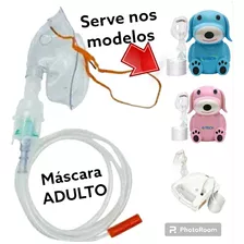 Kit Nebulização Inalador Nebdesk Iv Gtech Mascara Infantil