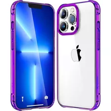 Funda Mkeke Para iPhone 13 Pro Max-púrpura/ombre Force