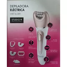 Depiladora Eléctrica Studio 9 Professional Wet & Dry