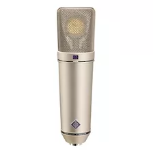 Micrófono Neumann U 87 Ai Condensador Cardioide Color Plateado