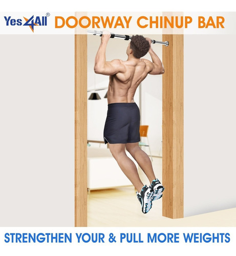 Yes4all Umbral Pullup Bar / Chinup Bar - Fit Las Puertas 24 Foto 6