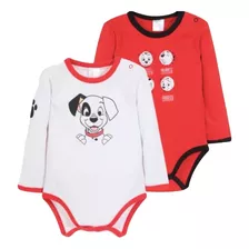 Bi Pack Body 101 Dálmatas - Disney - 3 A 6 Meses