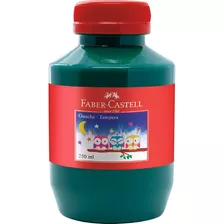 Tinta Guache 250ml Faber-castell Cor Verde