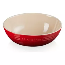 Bowl Le Creuset Servir Oval 29cm Utensilio Para Cozinha Cor Vermelho