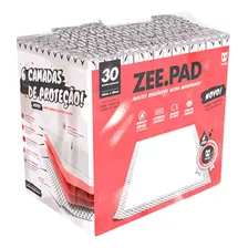 Tapete Higiênico Para Cães Zeepad Zeedog Branco 30 Unidades