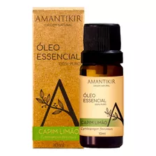 Óleo Essencial Capim Limão 100% Puro Amantikir 10ml