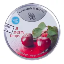 Bala Sugar Free Sour Cherry Drops Cavendish & Harvey 175g