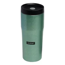 Vaso Térmico Broksol 480ml Acero Inoxidable Verde