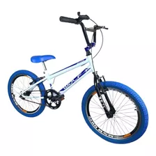 Bicicleta Infantil Aro 20 Bmx Cross Pneu Azul Tg Bike