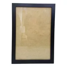 Moldura Quadro A3+ 48x33 Com Vidro Moldura Laqueada 33x48