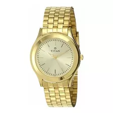 Reloj Para Hombre Analog Gold Dial*****ym02