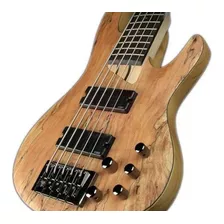 Bajo Eléctrico 5 Cuerdas Esp Ltd B205sm Spalted Maple