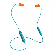 Auricular Plugfones Pbt-uy 2 En 1, Bt, Celeste Y Naranja