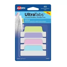 Ultra Tabs Pastel X 48 U ¡promo! Banderitas/adhesivos Avery®