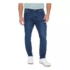 Jeans Hombre Skinny Fit Superflex Color Azul Corona
