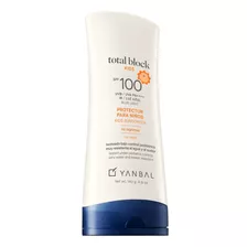 Protector Solar Niños Total Block Kids Spf 100 Yanbal 140g