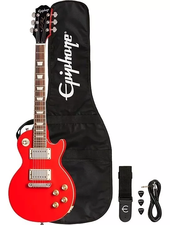 EpiPhone Power Players Les Paul Electric Guitar Lava Red 