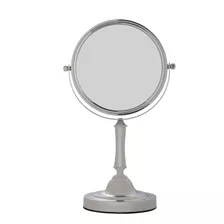 Espejo De Vanidad Cromado 6 Giratorio Aumento 10x