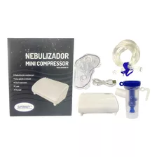 Mini Inalador E Nebulizador Bivolt Supermedy