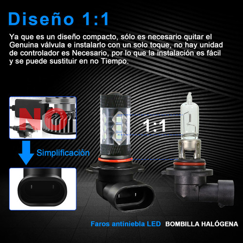 Para Toyota Tundra 2007-2013 Bombilla Led De Luz Antiniebla Foto 6