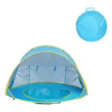 Barraca Dobrável Castelo Tenda Infantil Azul