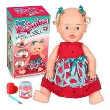 Boneca Papa Papinha Newborn Reborn Classica Estrela