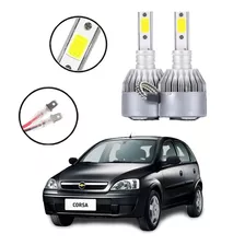 Kit Lâmpadas Led Farol Milha Corsa 2007 2008 2009 2010 2011