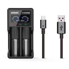 Cargador Inteligente Baterías Xtar Vc2cl Carga 2.0a Usb-c