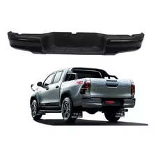 Parachoque Trasero Negro Toyota Hilux 2016-2021