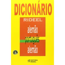 Dicionário Alemão / Português Editora Rideel 