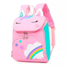 Mochila Dulce Unicornio Impermeable Infantil Jardin Escolar