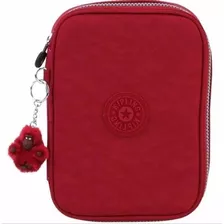 Kipling Lapicera Grandes 100 Pens -originales Color Rojo