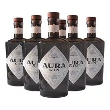Aura Gin Premium London Dry Gin Lima Dulce Jazmín - X6