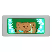 Roronoa Zoro One Piece Lámpara 3d Color Led Usb