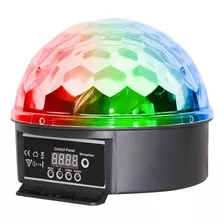 Bola Maluca Led Rgb Holográfico 13w Dmx 8ch Ball Light