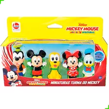 Bonecos Dedoche 5 Miniatura Turma Do Mickey Disney - Lider