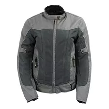 Motociclismo, Xelement Xs22012 Ladies 'shade' Grey Textile A