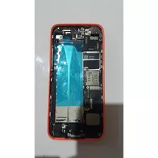  iPhone 5c 16 Gb Rosa S/ Bateria Placa Com Icloud On