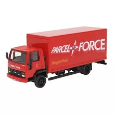 Miniatura Caminhão Ford Cargo Box Van Parcelforce 1/76oxford