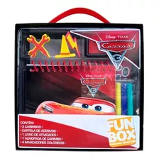 Livro De Atividades Fun Box Disney Carros 3