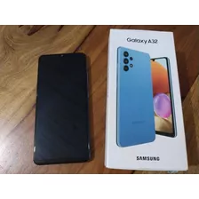 Samsung A32, Color Celeste.