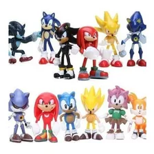 Miya Kit 12 Miniaturas Super Sonic Boom Tails Robotnik