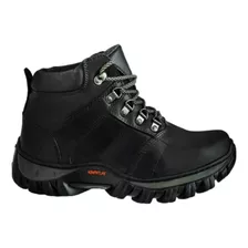 Bota Botina Coturno Masculina 100% Couro Legít. Promoção!!