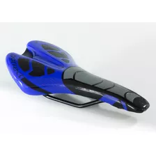 Asiento Sillin Perfect Azul Bicicleta Ecocuero 