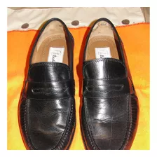 Mocasines Made In Italy, Cosidos A Mano, Impecables.