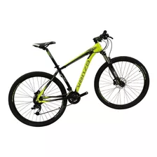 Bicicleta Venzo Primal Xc 2020 R29 L 24v Frenos De Disco Hidráulico Cambios Shimano Color Amarillo/verde 