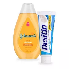 Creme Desitin Creamy 113g +shampoo Johnson's Regular 400ml