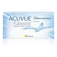 Lentes De Contato Acuvue Oasys Grau Cilíndrico 000 Grau Esférico -3,75 Miopia