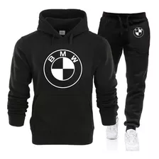 Sudadera Buzo Capota + Jogger Deportivo Bmw