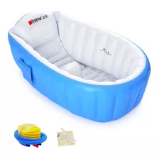 Bañera Tina Piscina Inflable Para Bebés + Inflador